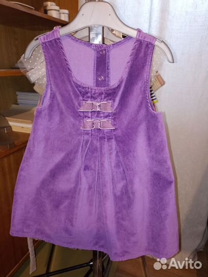 1) Пакет одежды, обуви на девочку 2-3 года 92-98