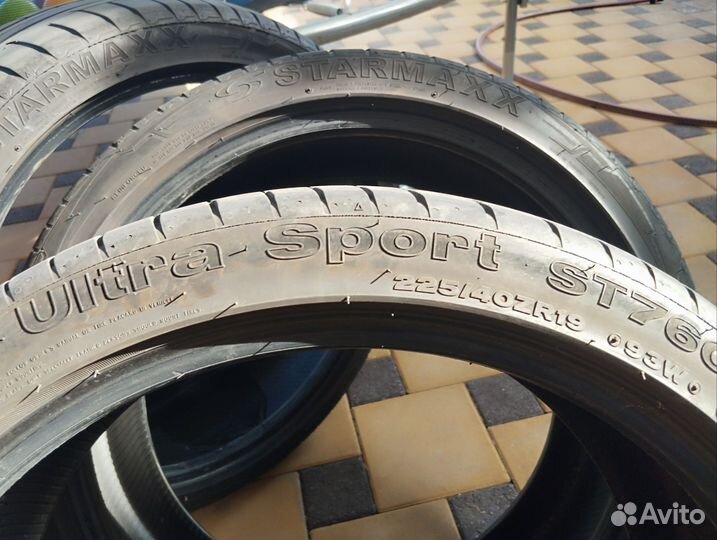 Starmaxx Ultrasport ST760 225/40 R19 и 255/35 R19 96W