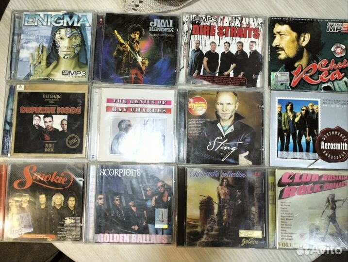 Диски MP3 CD Зарубежный рок