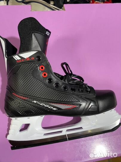 Коньки хокк. RGX X-code A6X-5.0. SR (взрос. 44р.)