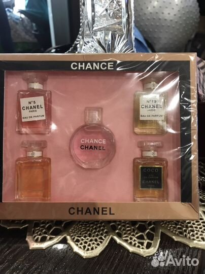 Подарочный набор пробников chanel