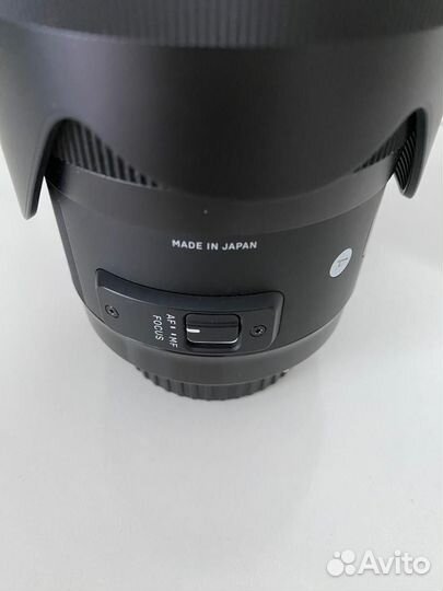 Объектив sigma 35 mm 1.4 DG ART для Canon