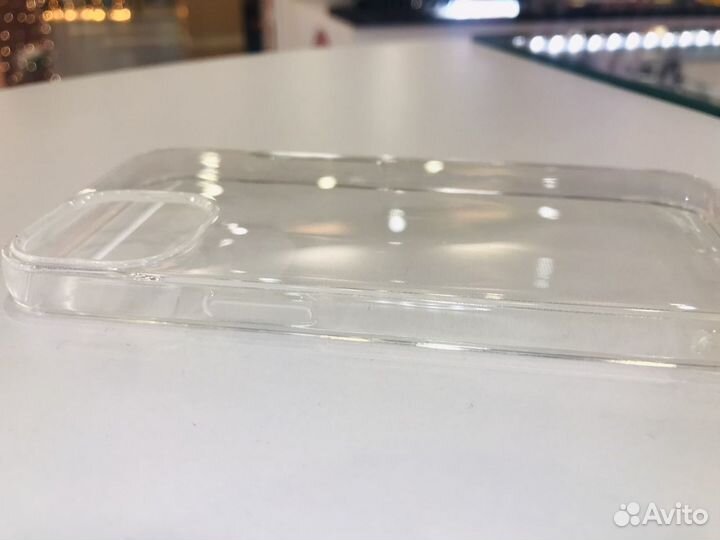 Чехол для iPhone 13 силиконовый прозрачный