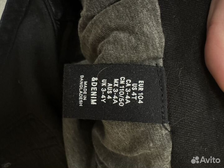 Джинсы детские hm