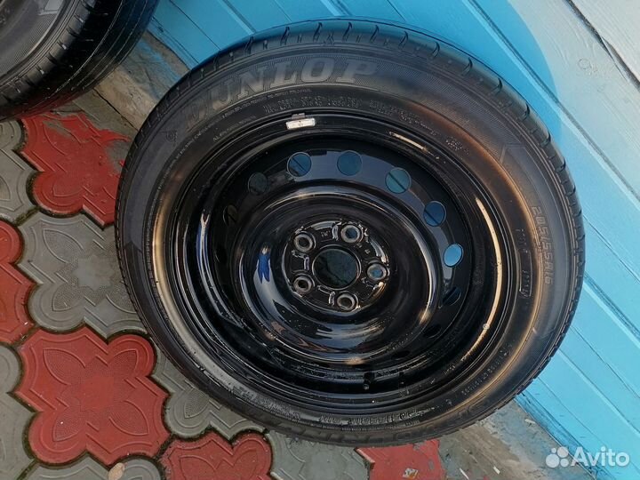 Колеса в сборе r16 205 55,5-114.3летние