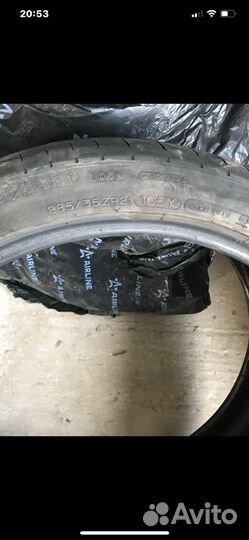 Michelin Pilot Sport 2 28L/35 R21 и 32/30 R21