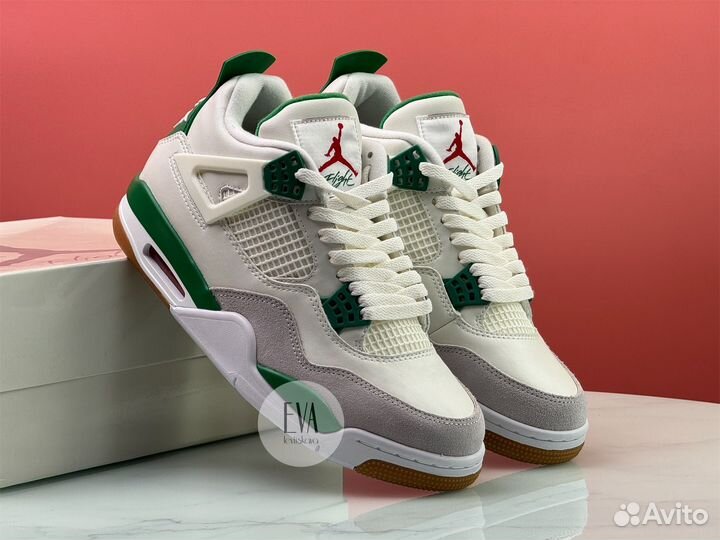 Кроссовки Nike SB X Air Jordan 4 SP 'Pine Green'