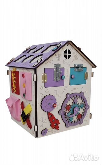 Бизиборд домик со светом