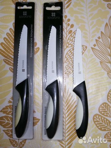 Ножи с керамическим покрытием savarona