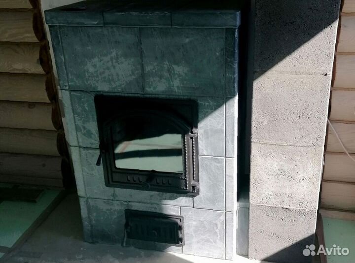 Печь камин талькомагнезит