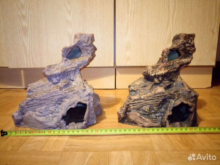 Грот для аквариума керамический