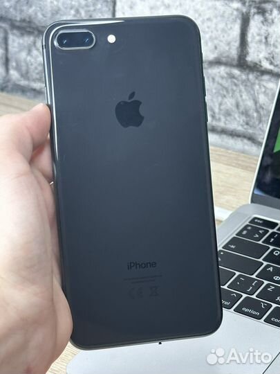 iPhone 8 plus 64gb черный