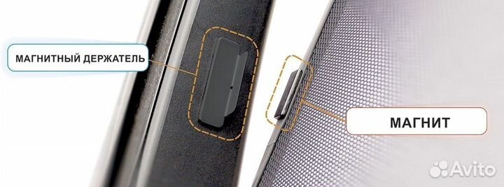 Каркасные шторки на Volkswagen Passat В7