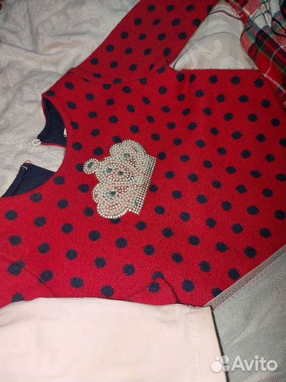 Платье для девочки 92