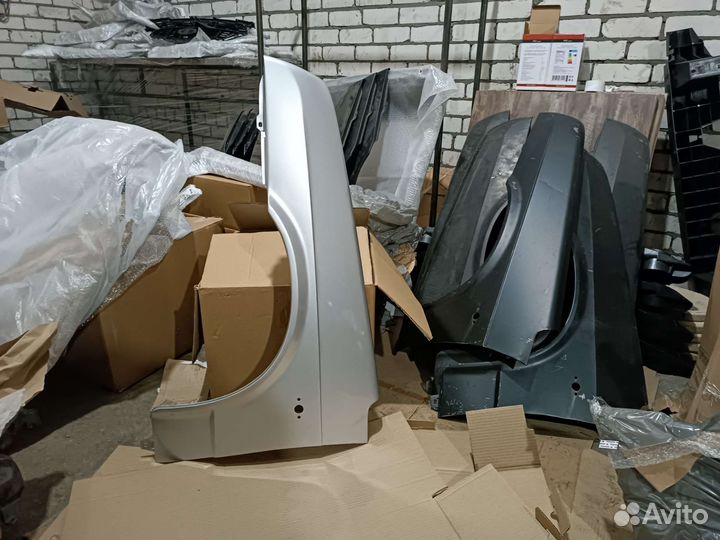 Крыло левое ваз 2109 цвет серебристый снежная коро