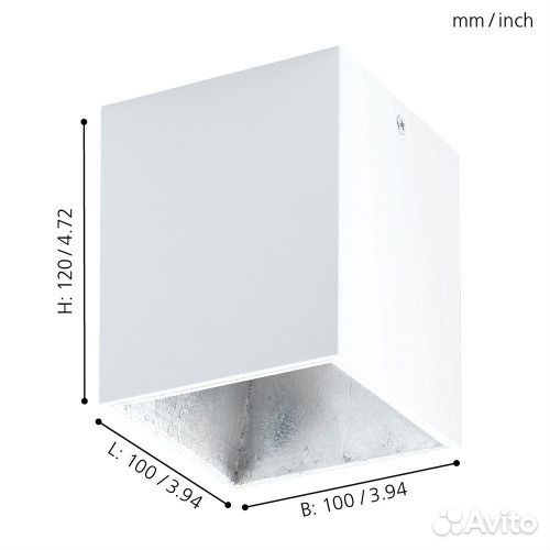 Eglo 94499 Polasso потолочная люстра