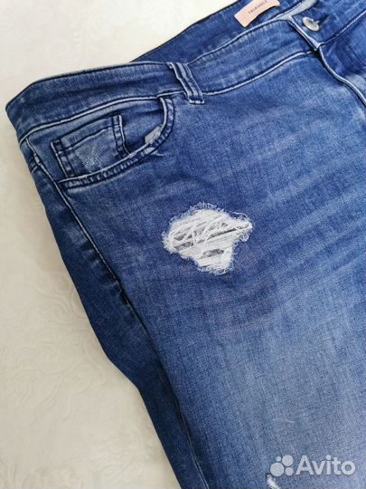 Джинсы женские большой размер (смотреть замеры)