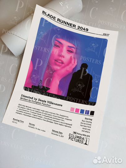 Постер Бегущий по Лезвию 2049