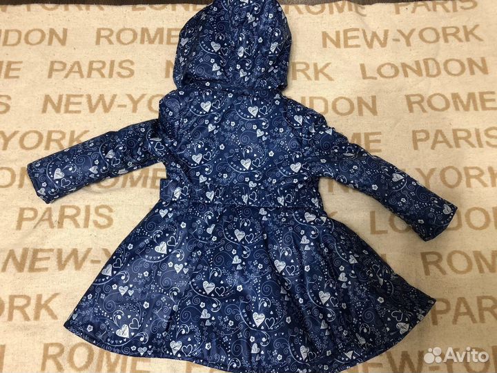 Курточка-плащик для девочки