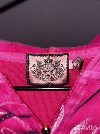 Juicy couture кофта розовая