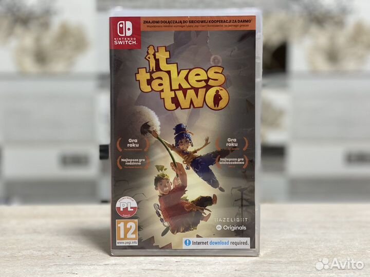IT Takes Two (Новый Картридж) Nintendo Switch