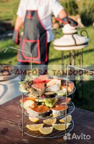 Этажерка 3-х ярусная для тандыра Есаул