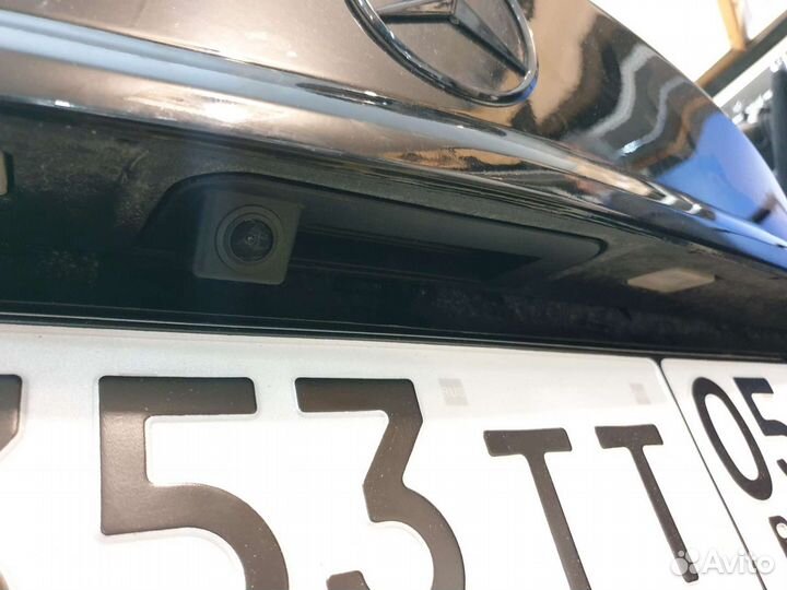 Камера заднего вида мерседес, на штатный экран