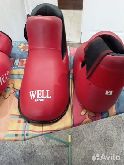 Боксерские перчатки набор для теквандо