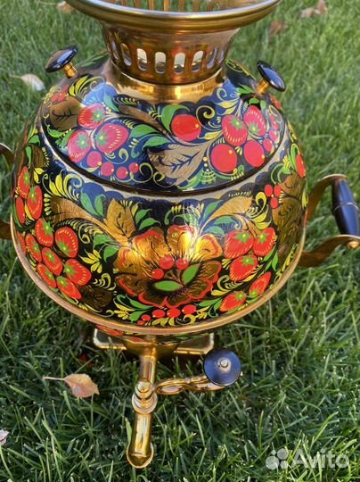 Самовар электрический расписной