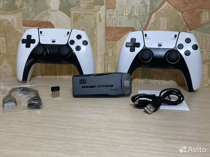 Лучшая (прошитая) приставка Game Stick 64gb