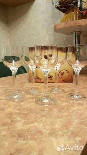 Фужеры богемия