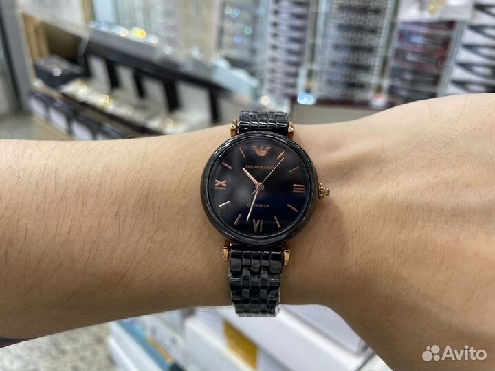 Часы женские керамика Armani