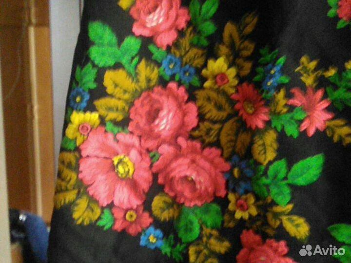 Павлопасадский платок шерстяной