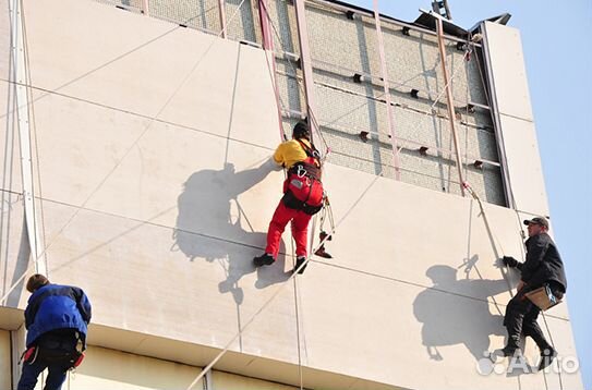 Монтаж навесного вентилируемого фасада