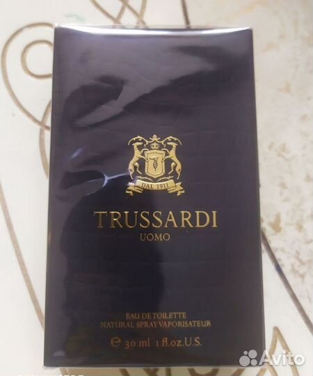 Мужская туалетная вода Trussardi Uomo 30 мл