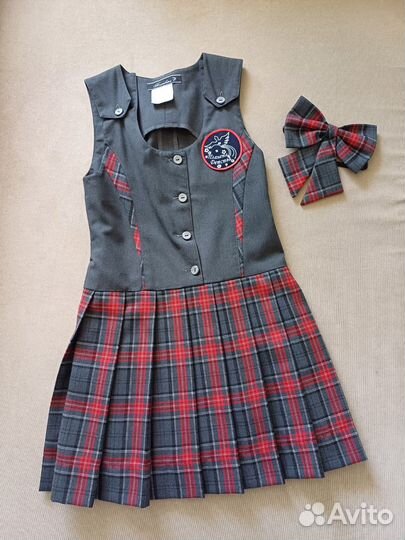 Школьная форма для девочки 128 134 пакетом