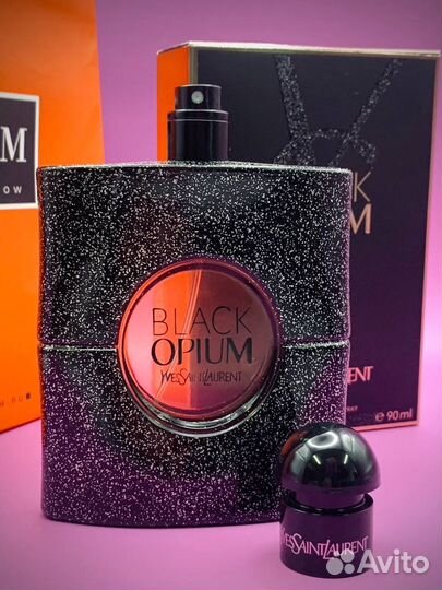 Black opium yves saint духи женские