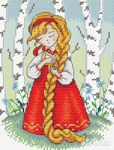 Красна девица М-182/Жар-птица/Набор для вышивания