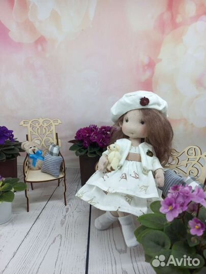 Интерьерная кукла ручной работы