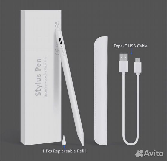 Стилус Pencil Pen для планшета Apple iPad