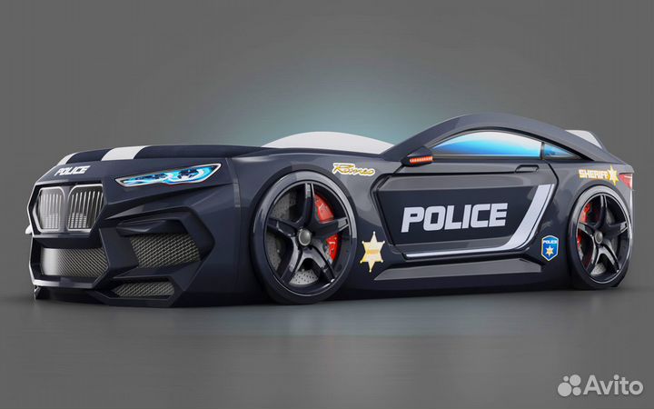 Кровать машинка