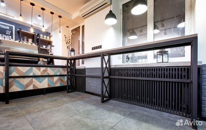 Барная стойка в стиле лофт