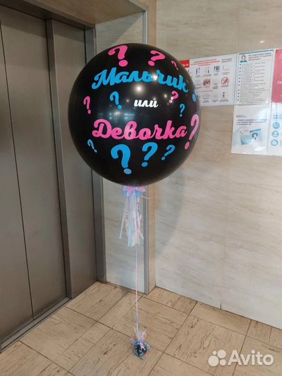 Шары для гендер пати