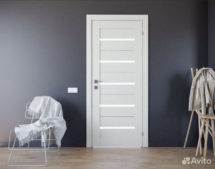 Двери межкомнатные белые