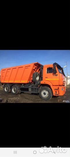 Услуги самосвала (камаз)