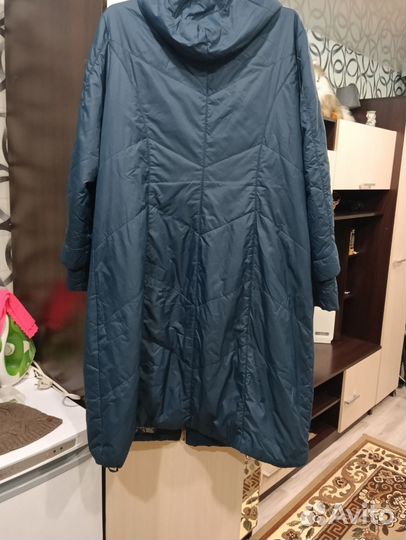 Пальто женское демисезонное 58 60 размер