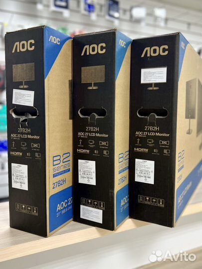 Новый монитор AOC 27' / Гарантия 1 год