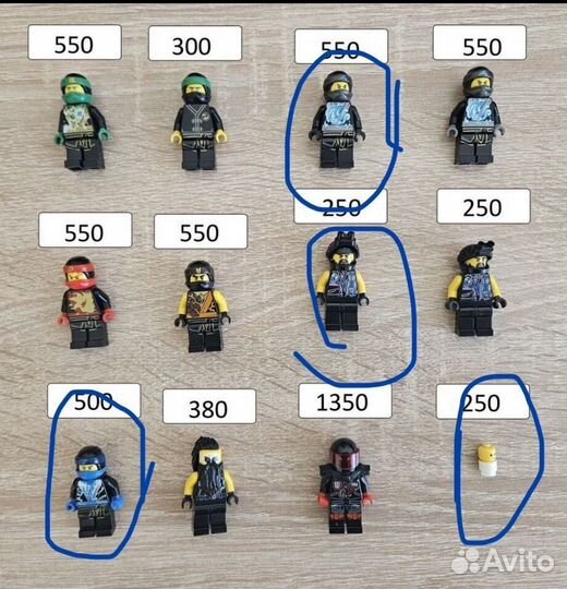Lego ninjago для отправки