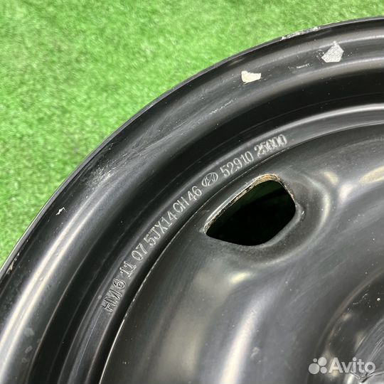 Диск штампованный r14 4x100 Hyundai Getz 1шт