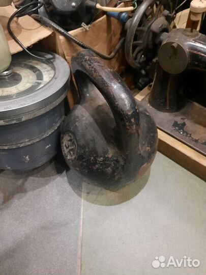 Горя 32 кг два пуда Сделана в СССР